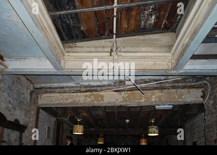 Restauration de l'intérieur Wiltons Music Hall 1 Graces Alley, Whitechapel, Londres par Jacob Maggs Banque D'Images