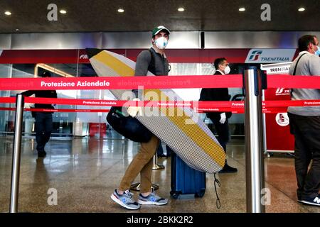 Roma, Italie. 04 mai 2020. Rome 4 mai 2020. Covid-19, l'Italie entre dans la phase 2 de l'urgence du coronavirus. Photo Samantha Zucchi Insidefoto crédit: Insidefoto srl/Alay Live News Banque D'Images