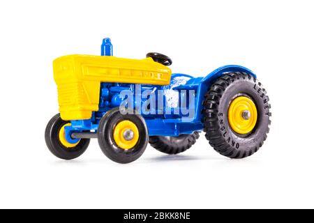 Lesney Products matchbox modèle jouet voiture 1-75 série no.39 Ford tracteur Banque D'Images