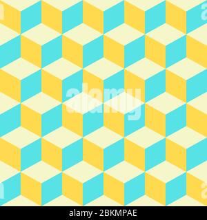 Motif 3d transparent en cubes illustration vectorielle Illustration de Vecteur