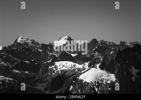 Mount Cook à distance Banque D'Images