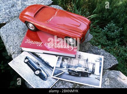 Carrozzeria Touring modèle d'un modèle 1948 de la Ferrari 166 MM Barchetta 2002 Banque D'Images