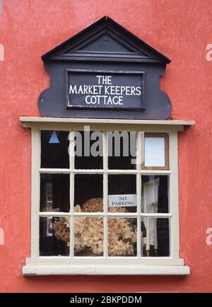 Fenêtre du Market Keepers Cottage, Lavenham, suffolk, angleterre Banque D'Images