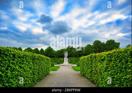 Vienne, Autriche - 16 mai 2019 - les jardins du parc du château de Schönbrunn à Vienne, Autriche. Banque D'Images