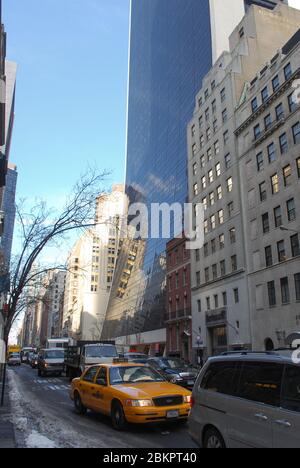 Solow Building Manhattan haute densité New York Skyline Metropolis de Gordon Bunshaft SOM Banque D'Images