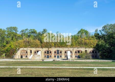 France, Seine et Marne, Chelles, le fort de Chelles Banque D'Images