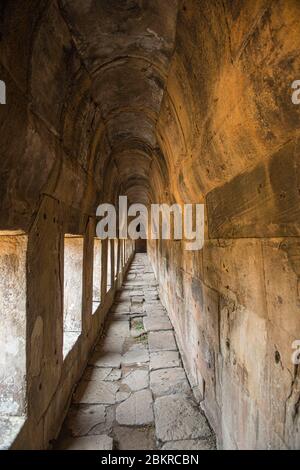 Cambodge, quartier de Preah Vihear, temple de Preah Vihear classé au patrimoine mondial de l'UNESCO Banque D'Images