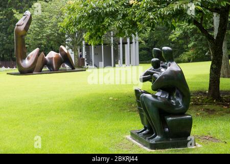 Japon, île Honshu, préfecture de Kanagawa, Parc national de Fuji Hakone, Parc de sculptures de Chokokunomori, Musée en plein air de Hakone, musée en plein air Banque D'Images