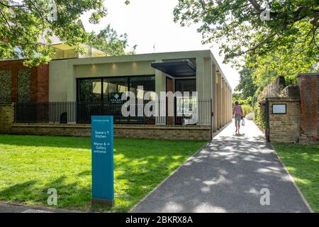 LONDRES- JUILLET 2019 : café au Pizthanger Manor, une maison historique à Ealing, à l'ouest de Londres Banque D'Images