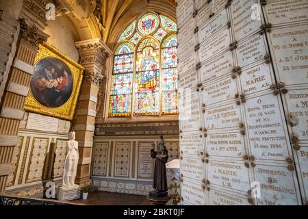 France, Paris, église Saint Germain l'Auxerrois, connue sous le nom de paroisse des artistes Banque D'Images