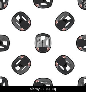 Sans soudure de masques respiratoires pour la prévention du coronavirus du covid. Masques respiratoires composés d'accessoires de covid avec coronavirus de prévention. Rép Illustration de Vecteur