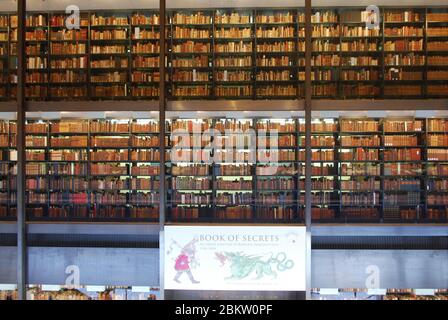 Granite Marble Beinecke rare Book & Manuscript Library 121 Wall St, New Haven, Connecticut 06511, États-Unis par SOM Gordon Bunshaft Banque D'Images