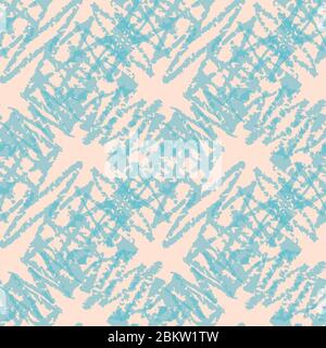 motif vectoriel abstrait sans couture bleu clair et rose Illustration de Vecteur