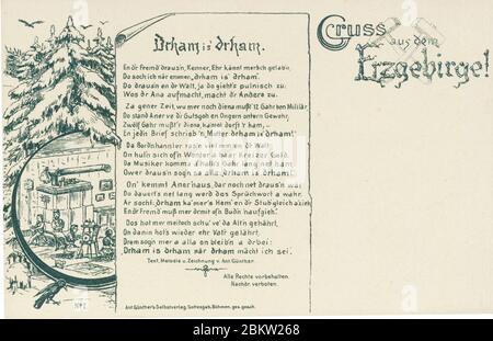 I - Djamam est drham 1896. Banque D'Images