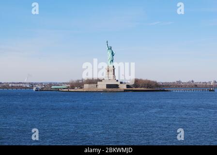 Statue de la liberté, New York, NY 10004, États-Unis par Gustave Eiffel Frédéric Auguste Bartholdi Banque D'Images