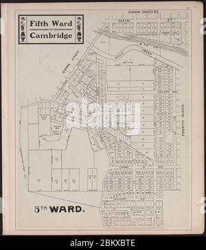 Atlas illustré du comté de Guernesey, Ohio. Banque D'Images