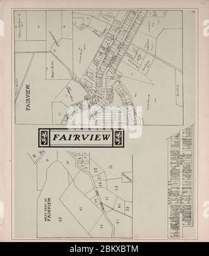 Atlas illustré du comté de Guernesey, Ohio. Banque D'Images
