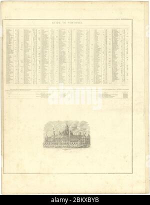 Atlas illustré de Lake County, Illinois - contenant des cartes de chaque canton du comté, avec des villes et des villages - aussi des cartes du Michigan ... Texas et Washington Territory - compilé Banque D'Images