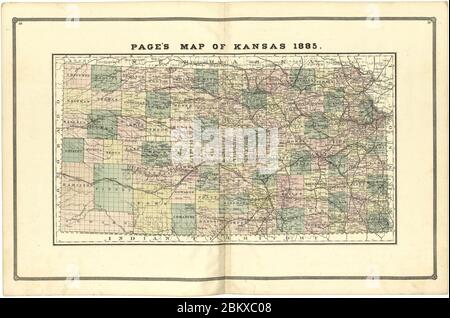 Atlas illustré de Lake County, Illinois - contenant des cartes de chaque canton du comté, avec des villes et des villages - aussi des cartes du Michigan ... Texas et Washington Territory - compilé Banque D'Images