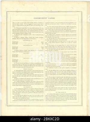 Atlas illustré de Lake County, Illinois - contenant des cartes de chaque canton du comté, avec des villes et des villages - aussi des cartes du Michigan ... Texas et Washington Territory - compilé Banque D'Images