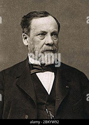 LOUIS PASTEUR (1822-1895) Chimiste et biologiste français Banque D'Images