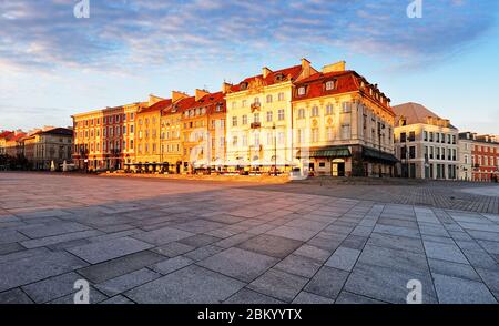 La ville de Varsovie, Pologne Banque D'Images