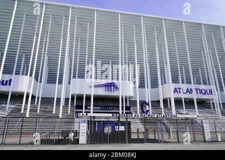 Bordeaux , Aquitaine / France - 10 25 2019 : Stade Matmut Atlantique à Bordeaux france Banque D'Images