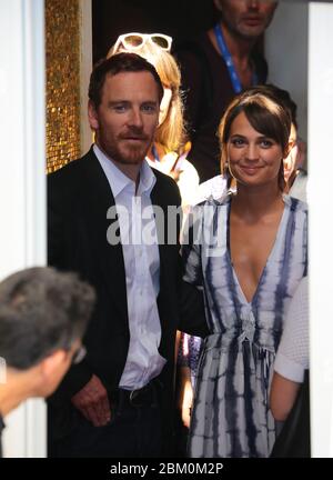 Venise, Italie. 01 septembre 2016. Alicia Vikander, Michael Fassbender assiste à un photocall pour "la lumière entre les océans" pendant le 73ème film de Venise Banque D'Images