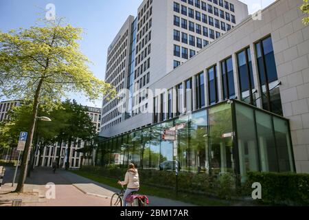 Amersfoort, pays-Bas. 06e mai 2020. AMERSFOORT, 06-05-2020, Dutchnews, quartier général de FrieslandCampina Dairy Cooperative FrieslandCampina U.A. est une importante coopérative laitière internationale, formée par des producteurs laitiers aux pays-Bas, en Belgique et en Allemagne. FrieslandCampina hoofdkantoor Zuivelcošperatie FrieslandCampina U.A. is een grote, internationaal opererende zuivelcošperatie, gevormsg porte melkveehouders in Nederland, Belgi» en Duitsland. Crédit : Pro Shots/Alamy Live News Banque D'Images