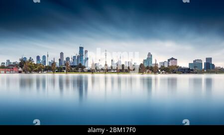 Panorama de Melbourne Banque D'Images