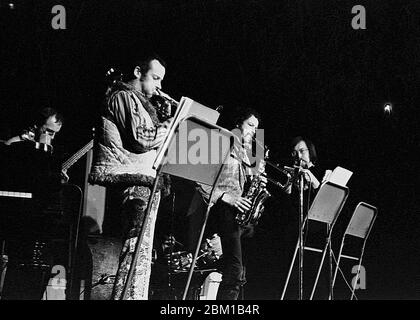 Le Keith Tippett Sextet se produit dans les salles Anson de l’Université de Bristol le 10 mars 1970, au cours d’un festival artistique de deux semaines organisé par le Students’ Union. Le pianiste et compositeur de Jass Keith Tippet était un Britolien et avait l'habitude de jouer au club de dug Out près de l'université de Bristol sur Park Row. Banque D'Images