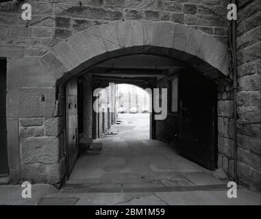 1991, Old Woolen Mill, West Yorkshire, nord de l'Angleterre Banque D'Images