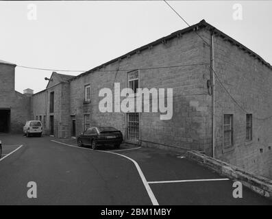 1991, Old Woolen Mill, West Yorkshire, nord de l'Angleterre Banque D'Images