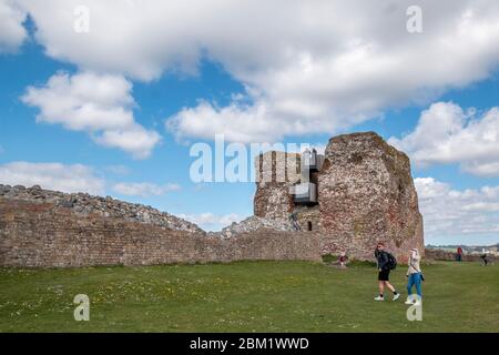 Kalo, Danemark - 02 mai 2020 : le château de Kalo (Kalø Slot) est un château en ruines historique situé dans l'est du Jutland, Djursland, Danemark. Il a été construit dans le Banque D'Images