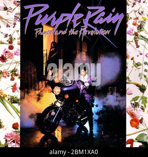 Prince and the Revolution - pochette originale de l'album en vinyle - Midnight Moonlight - 1984 Banque D'Images