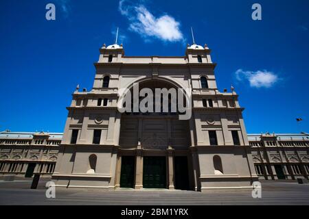 Royal Exhibition Building, Melbourne, Australie - le premier bâtiment d'Australie à atteindre le statut de patrimoine mondial de l'UNESCO. Banque D'Images