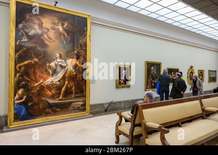 Collections d'art de l'Académie royale des Beaux-Arts de San Fernando, Madrid, Espagne, Banque D'Images