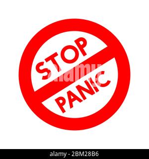 Panneau d'alarme STOP. Restriction pandémique du coronavirus. Panneau d'avertissement d'information sur les mesures de quarantaine dans les lieux publics. Illustration vectorielle Illustration de Vecteur