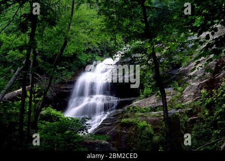 Crabtree Falls, George Washington National Forest, Virginia Banque D'Images