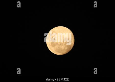 Full Moon Rising Banque D'Images