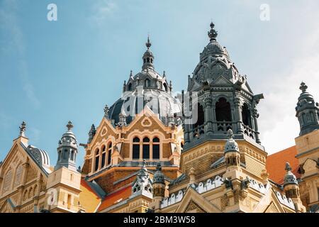 Synagogue de Szeged en Szeged, Hongrie Banque D'Images