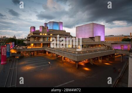 National Theatre à Londres, Royaume-Uni. Banque D'Images