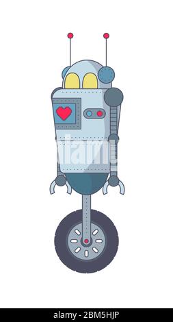 Illustration du vecteur robot. Illustration de Vecteur
