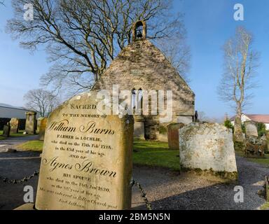 cimetière kirk d'alloway Banque D'Images