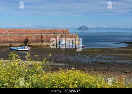 port de ballantrae, sud du ayrshire Banque D'Images