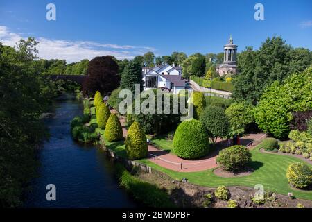 alloway, mémorial des brûlures, brigue o doon Banque D'Images