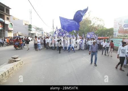 Élections indiennes, rallye électoral, parti politique, Réunion, discussions de groupe, élections, Conférence nationale, Inde (photo Copyright © Saji Maramon) Banque D'Images