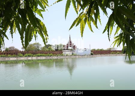 MANDALAY/MYANMAR (BIRMANIE) - 26 novembre 2019 : Mandalay est une deuxième ville de Birmanie. Banque D'Images