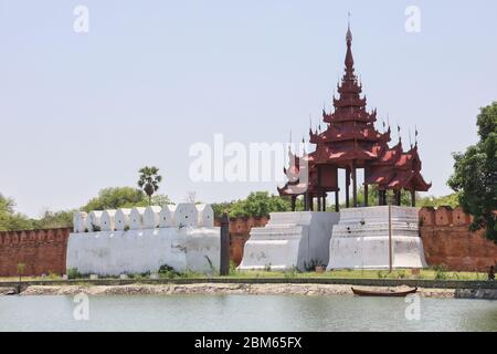 MANDALAY/MYANMAR (BIRMANIE) - 26 novembre 2019 : Mandalay est une deuxième ville de Birmanie. Banque D'Images