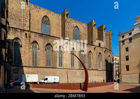 Fossar de les Moreres à Barcelone, Catalogne, Espagne. Banque D'Images